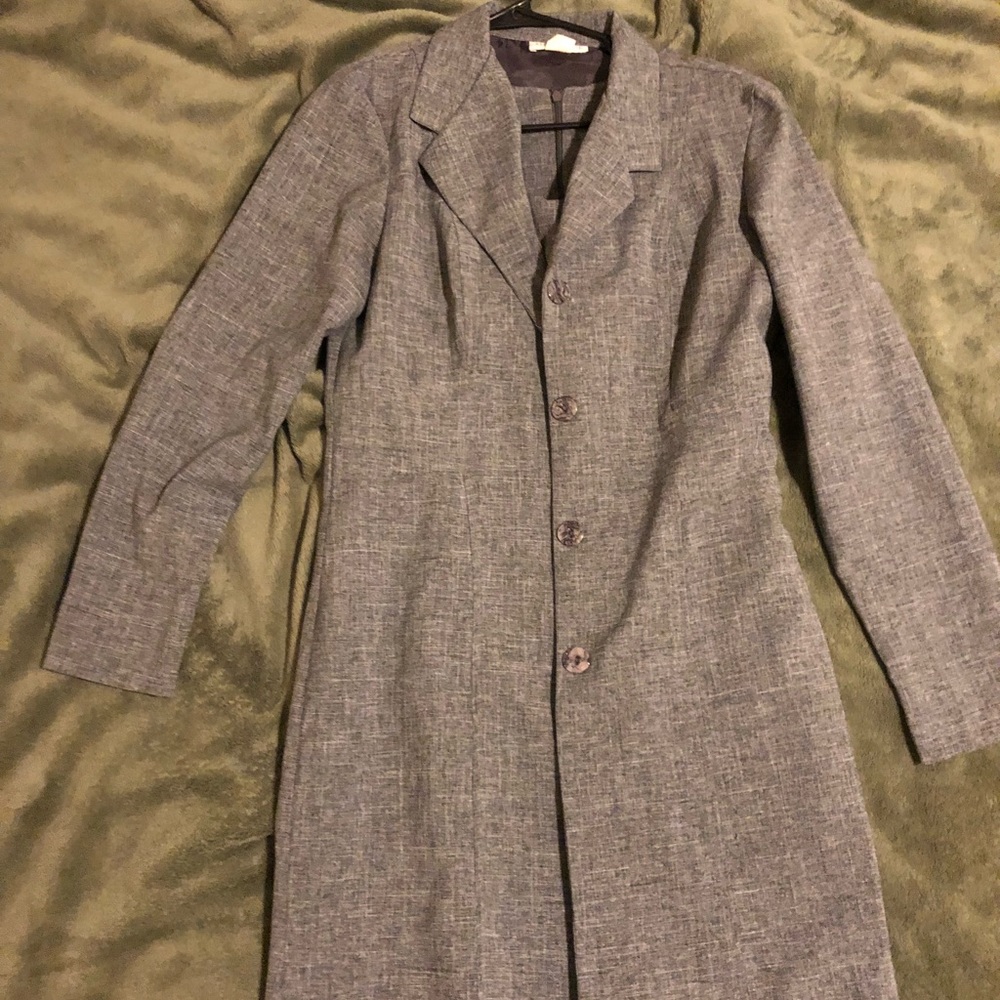 Business dress and blazer.